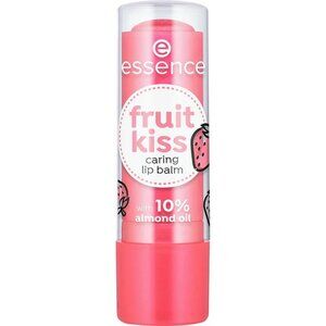 Set of 4 lip balms new essence fruit kiss carmex care beeswax lip balm